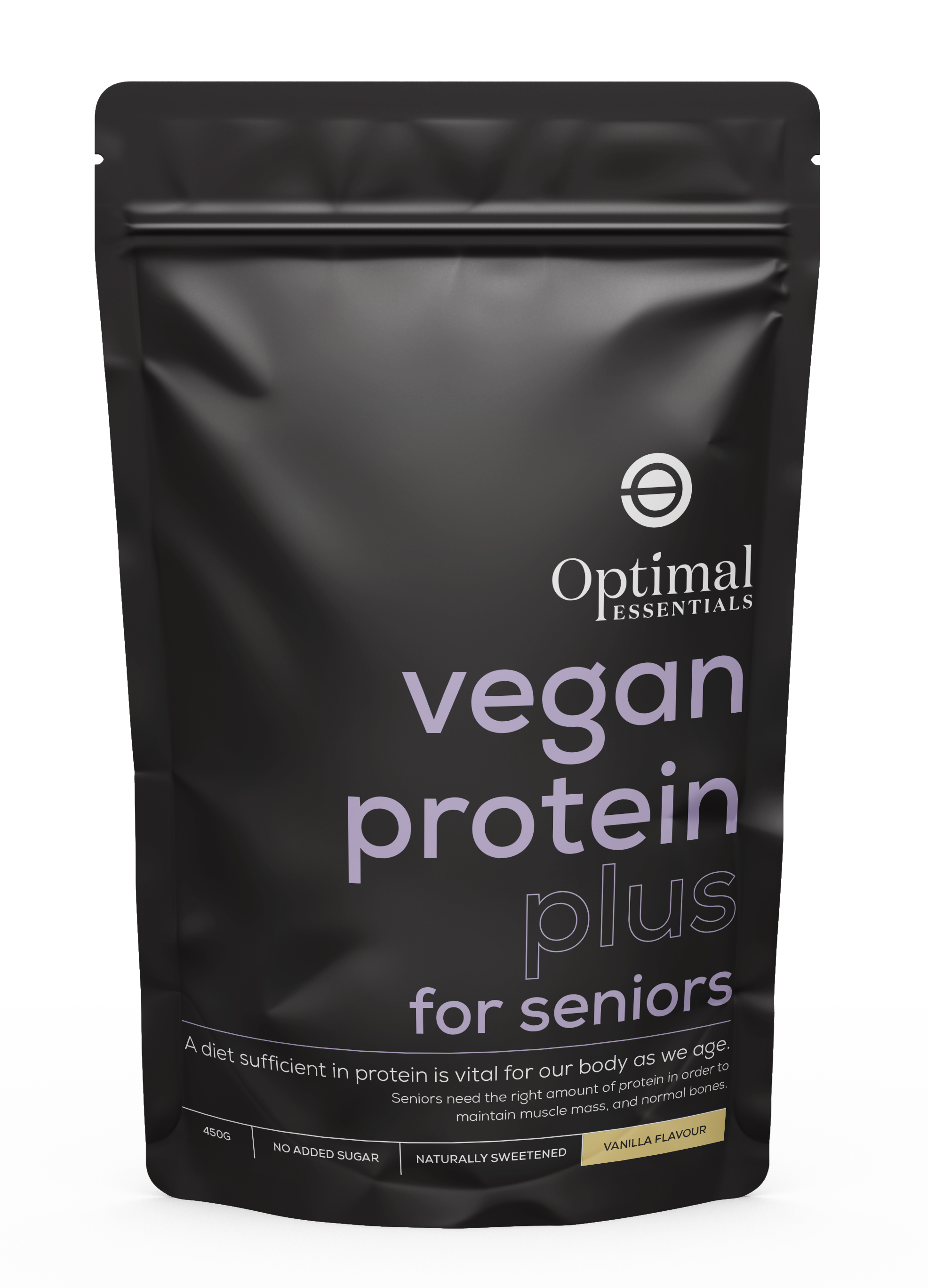 Vegan Protein Plus for Seniors 450g – Optimal Essentials